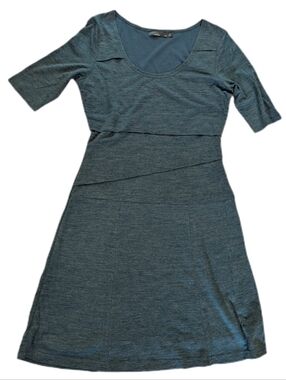 prANa blue Abilene travel dress Medium